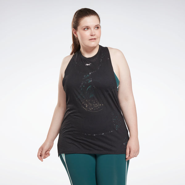 Cakulo Workout Long Tank Tops For Women Plus Size Loose Fit