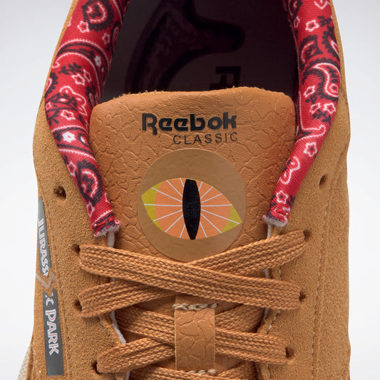 Reebok Footwear Kids Jurassic Park Club C 85 Shoes Junior Ricoch/Difblu/Stared