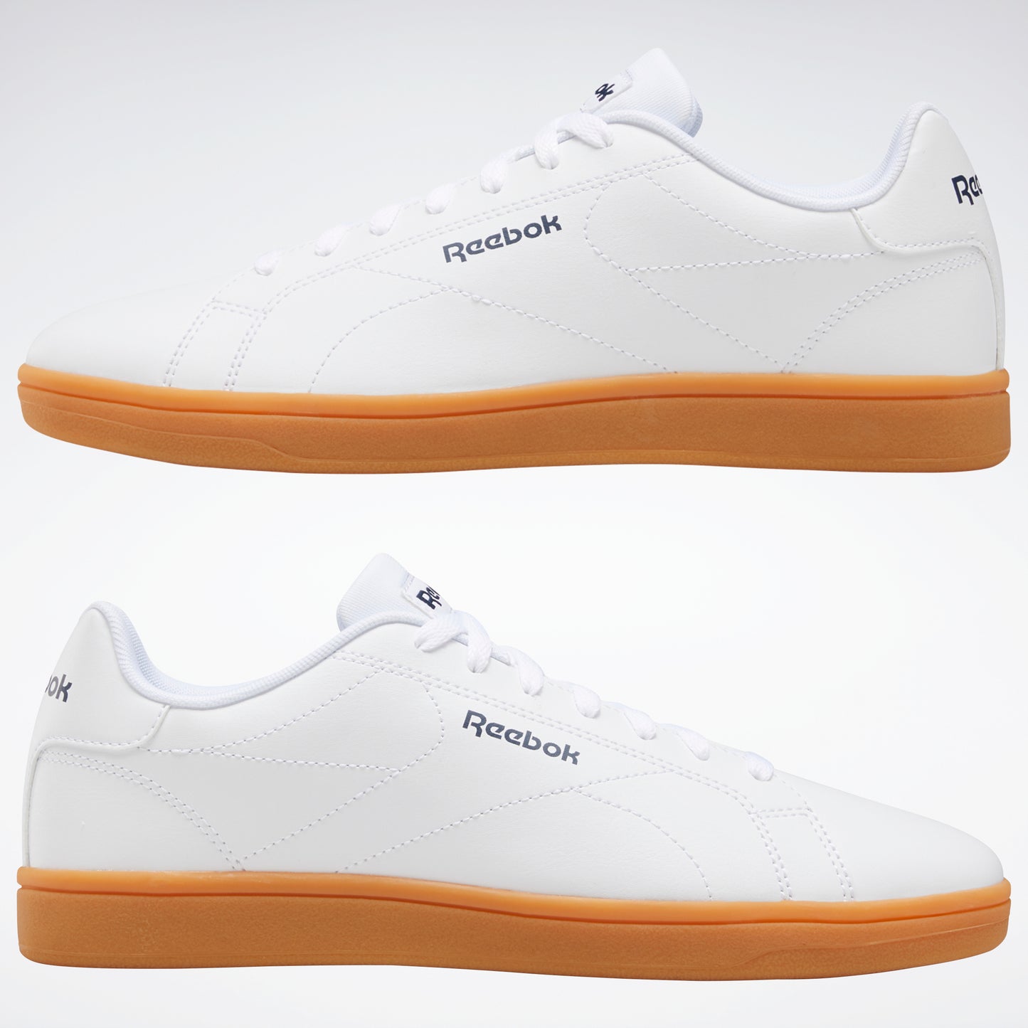 Reebok Footwear Men Reebok Royal Complete Clean 2.0 Shoes White/Conavy/Rbkg06
