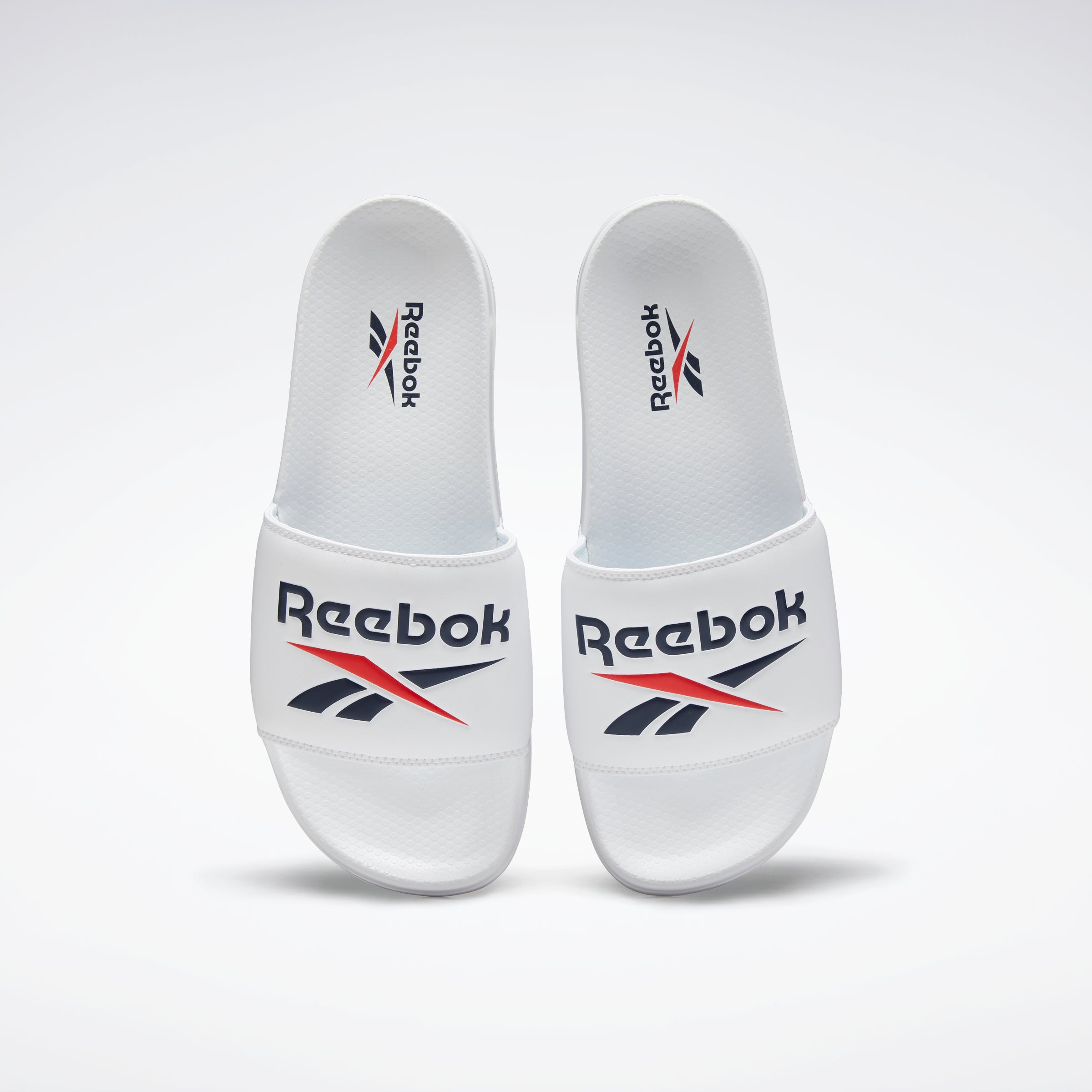 Reebok Footwear Hommes Reebok Classic Slides Blanc/Conavy/Rouge