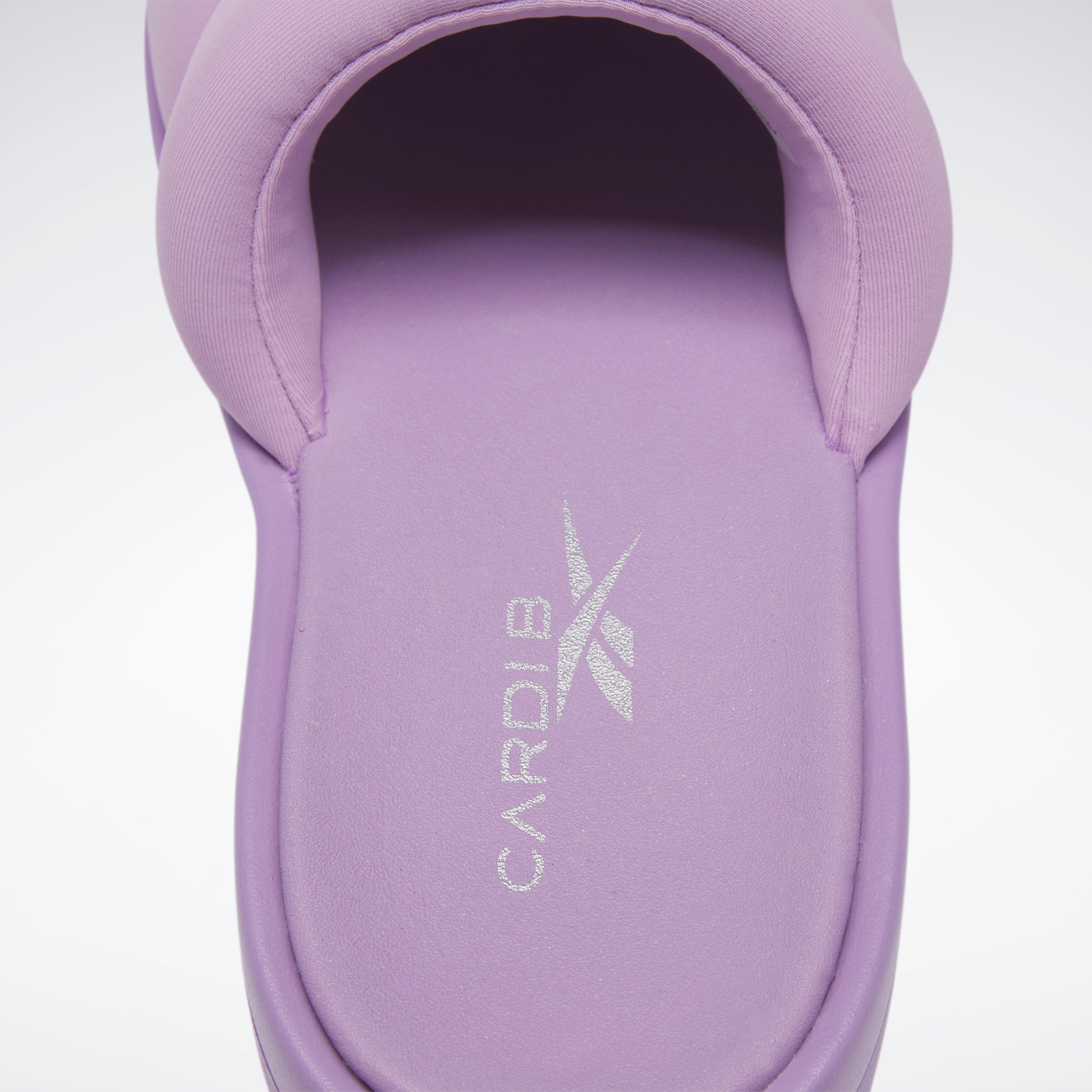 Reebok Footwear Women Cardi B Slides Puzzled Purple/Puzzled Purple