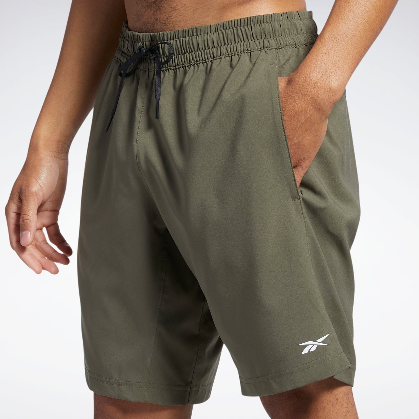 Reebok Apparel Men Workout Ready Shorts Armgrn