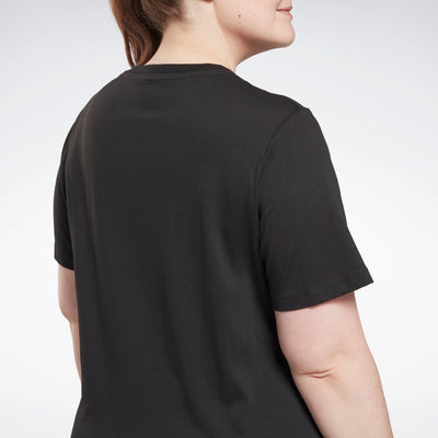 Reebok Apparel Women Reebok Identity T-Shirt (Plus Size) Noir