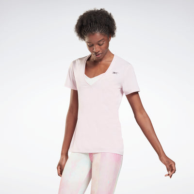 Reebok dri fit t shirt womens Clearance