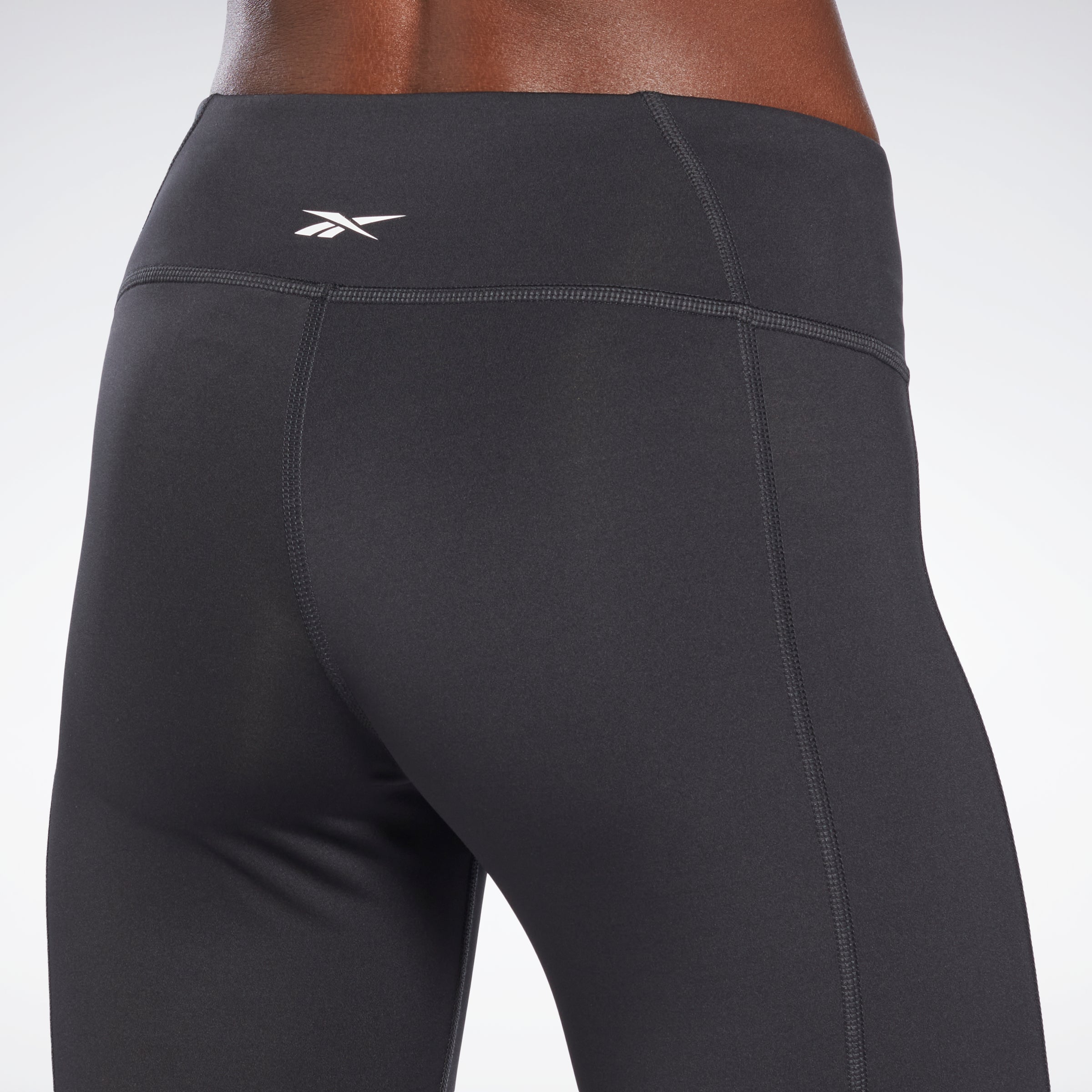 Reebok training mesh insert on sale leggings