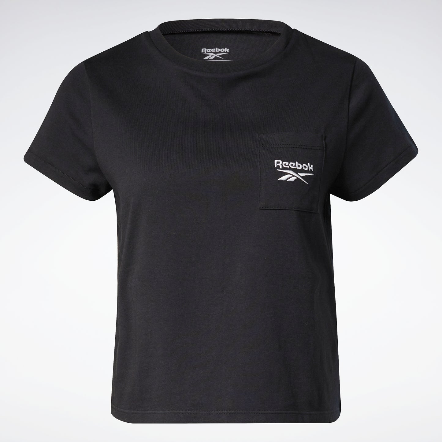 Reebok Apparel Women Reebok Identity Pocket T-Shirt Noir