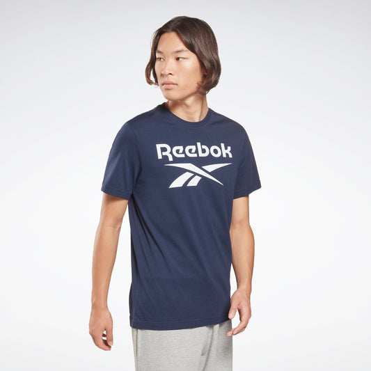 Reebok Apparel Men Reebok Identity Big Logo T-Shirt Vecnav