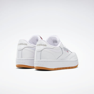 Reebok Footwear Kids Club C Double Shoes Junior White/White/White
