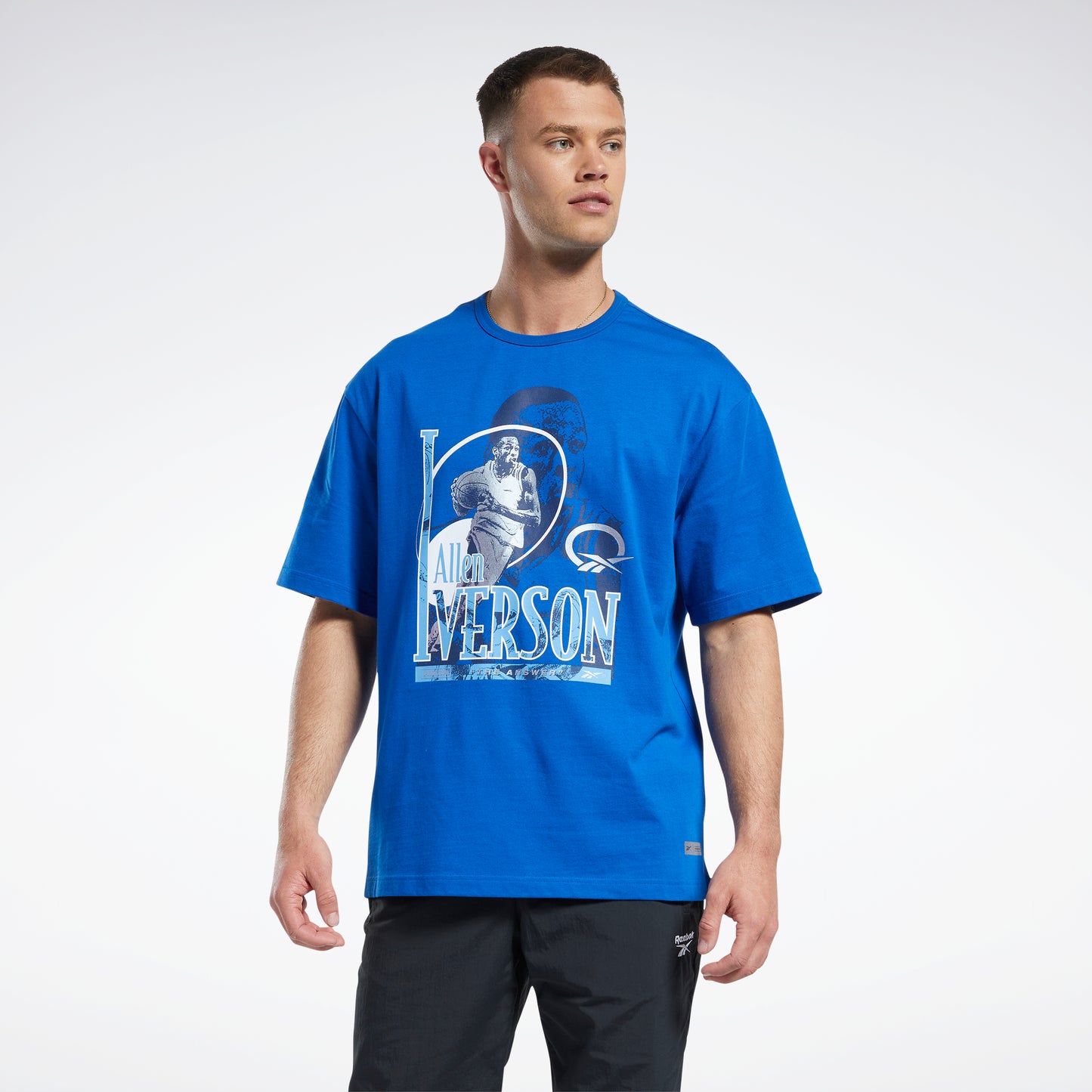 Reebok Apparel Men Reebok Panini T-Shirt Vector Blue