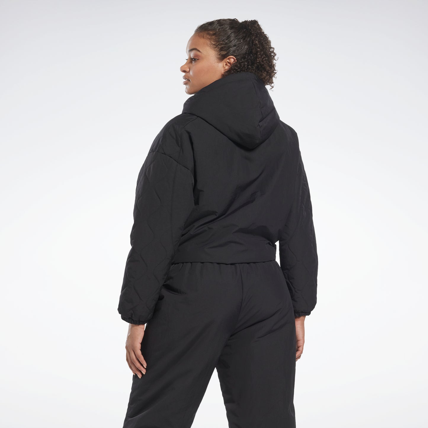 Reebok Apparel Women Thermowarm+Graphene Zip-Up Jacket Black