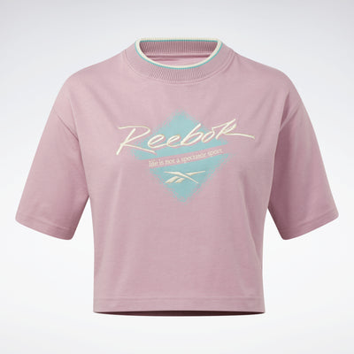 Reebok Apparel Women Classics Graphic T-Shirt Inflil