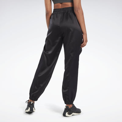 Reebok black fitn woven track pants Clearance