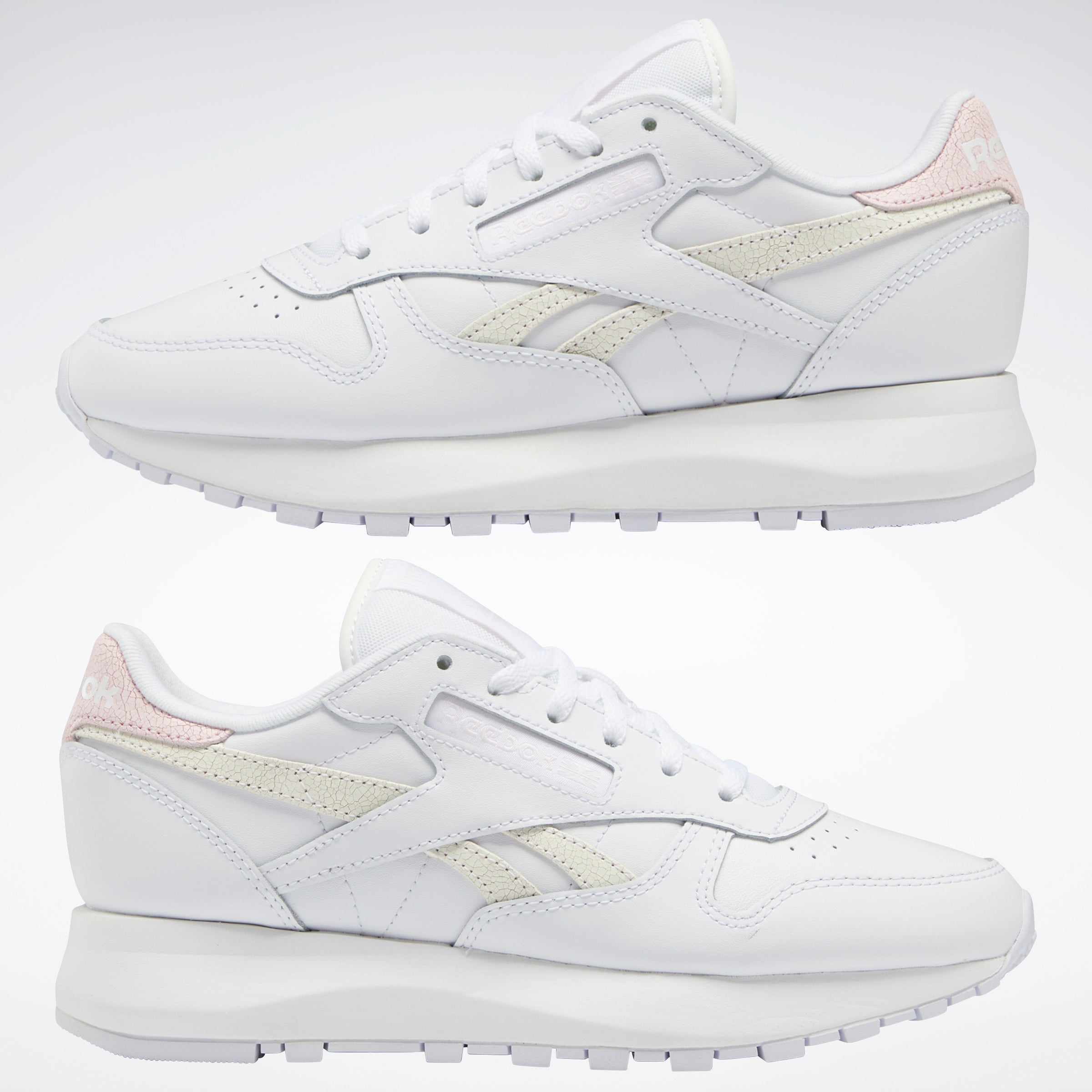 Reebok Footwear Women Classic Leather Sp Shoes Ftwwht/Ftwwht