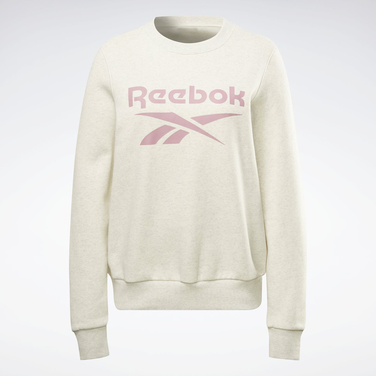 Reebok Apparel Women Reebok Identity Logo Fleece Crew Sweatshirt