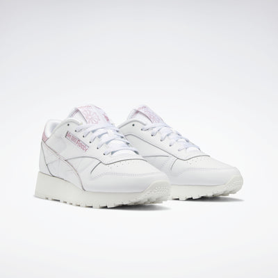 Reebok Footwear Femme Classic Leather Make It Yours Chaussures Ftwwht/Chalk/Inflil