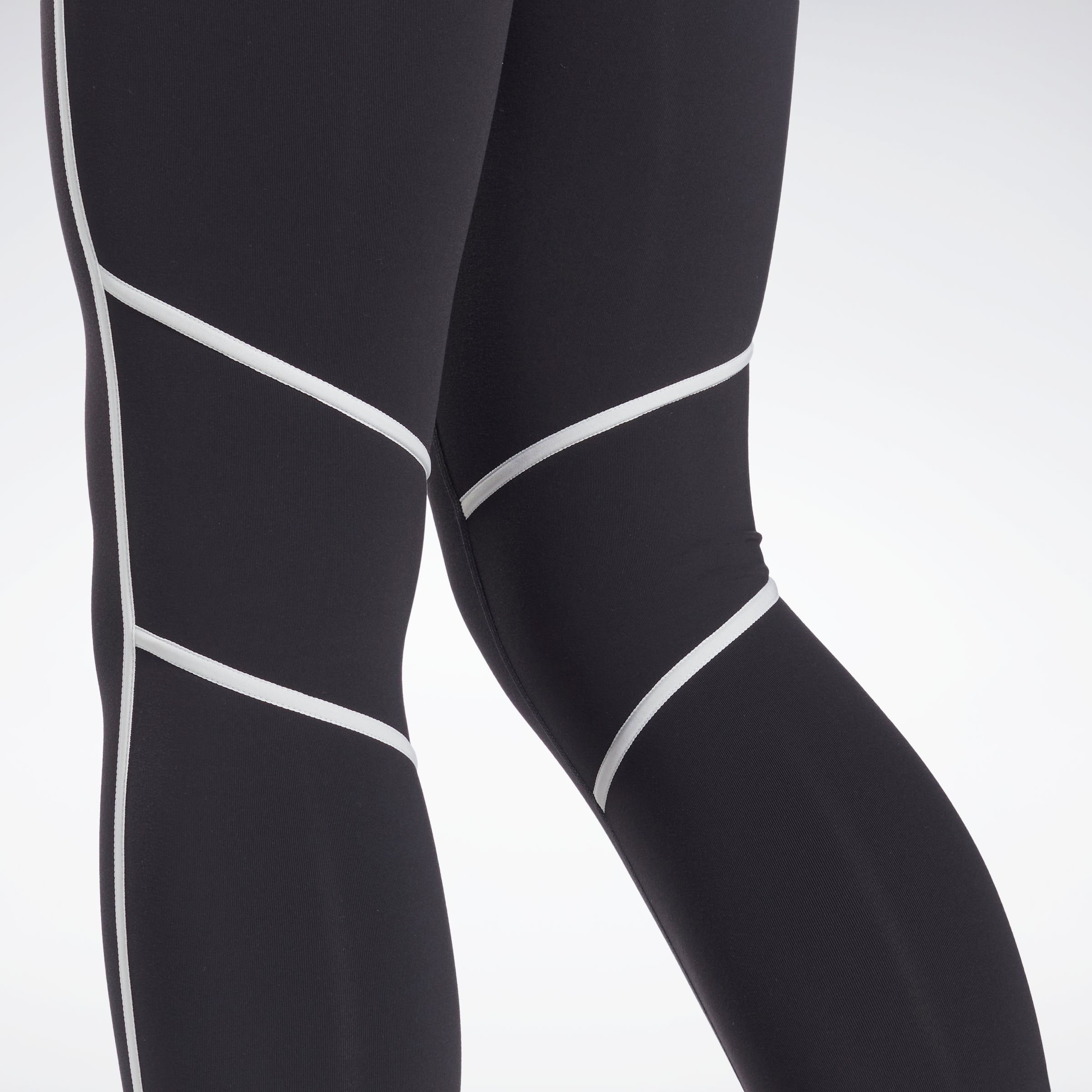 Reebok Apparel Women Lux Leggings colores a taille haute noir