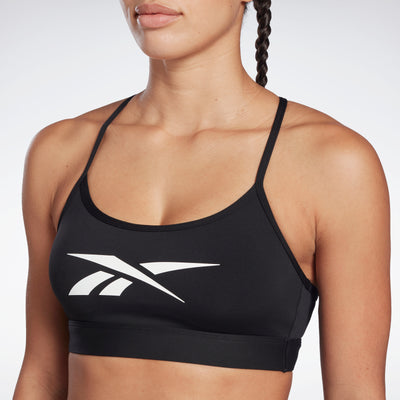 Reebok Apparel Women Reebok Lux Skinny Strap Medium-Support Sports Bra –  Reebok Canada