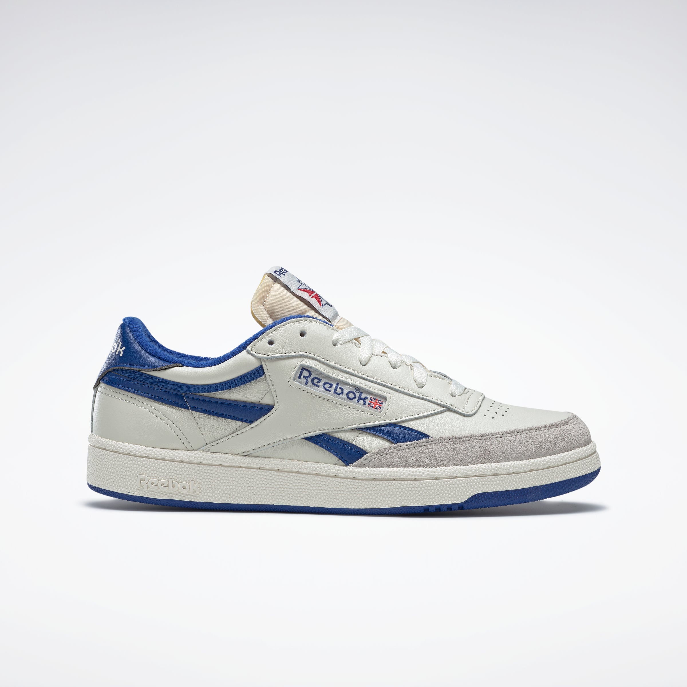Colorful Reeboks Reebok Footwear Men Club C Revenge Vintage Shoes Chalk/Croyal/Excred ...