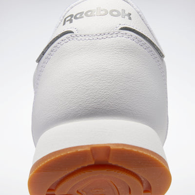 Reebok Footwear Kids Classic Leather Shoes Child White/Gum