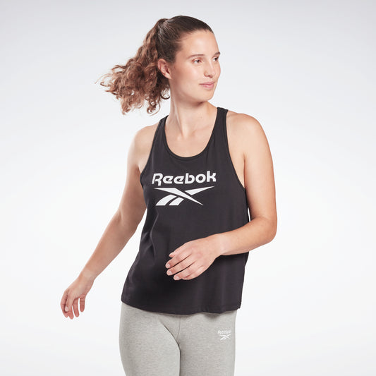 Reebok Apparel Women Workout Ready Simple Polyester Tank Top PEAFUZ –  Reebok Canada