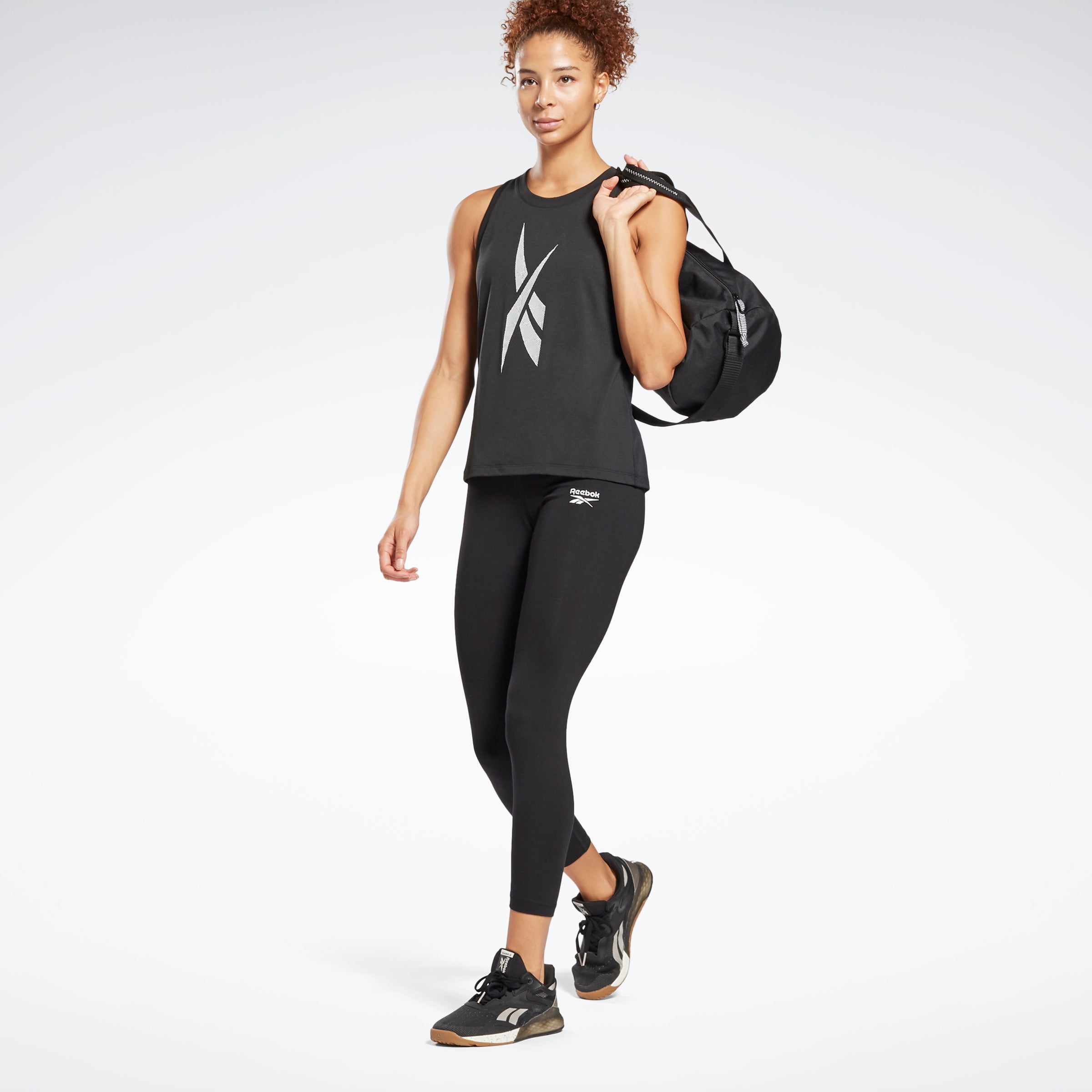 Reebok on sale logo leggings