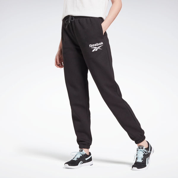 Reebok Identity Fleece Joggers Womens Athletic Pants X Large Black : Target