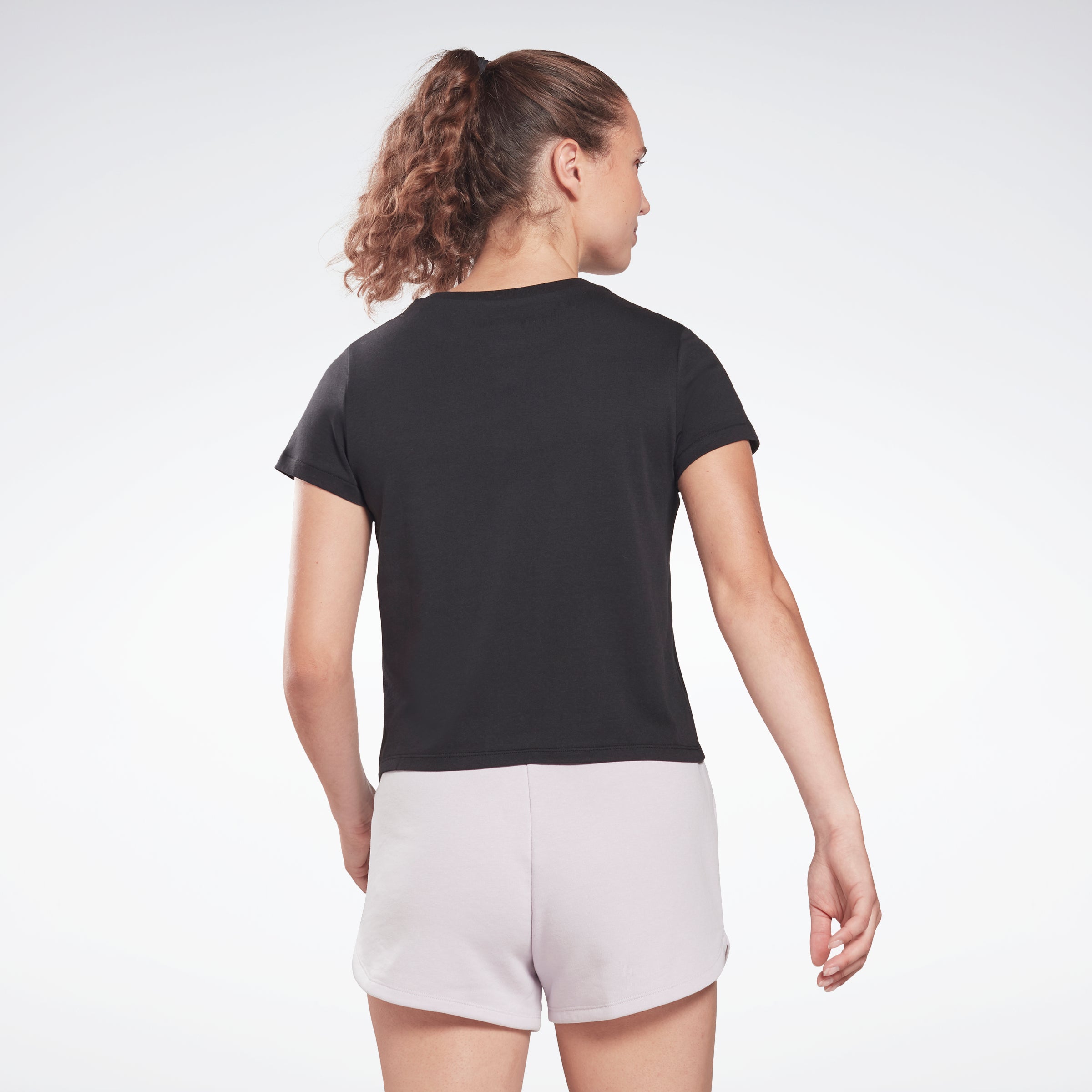 Reebok Apparel Women Reebok Identity Pocket T Shirt Noir Reebok Canada