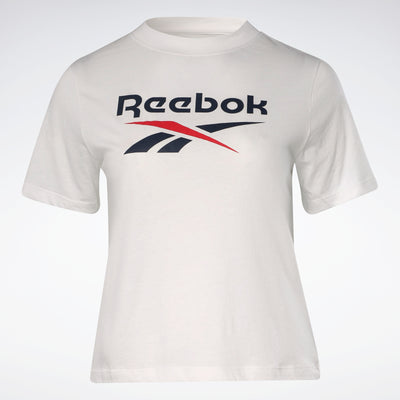 Reebok Apparel Women Reebok Identity T-Shirt (Plus Size) White