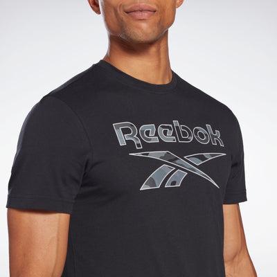 Reebok Apparel Men Reebok Identity Classics T-Shirt Black