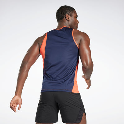 Reebok Apparel Men Running Speedwick Tank Top Smorfl