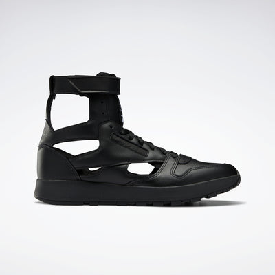 Reebok Footwear Men Maison Margiela Classic Leather Tabi High Shoes Black/White/Black