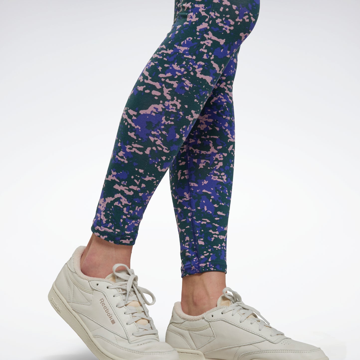 Floral print cotton leggings girl