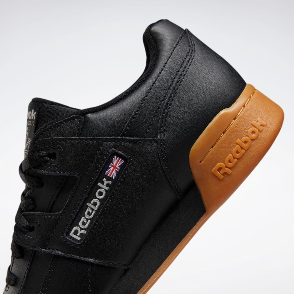 Chaussures Reebok Hommes WORKOUT PLUS BLK/CARBON/CLASSIC RED/REEBOK