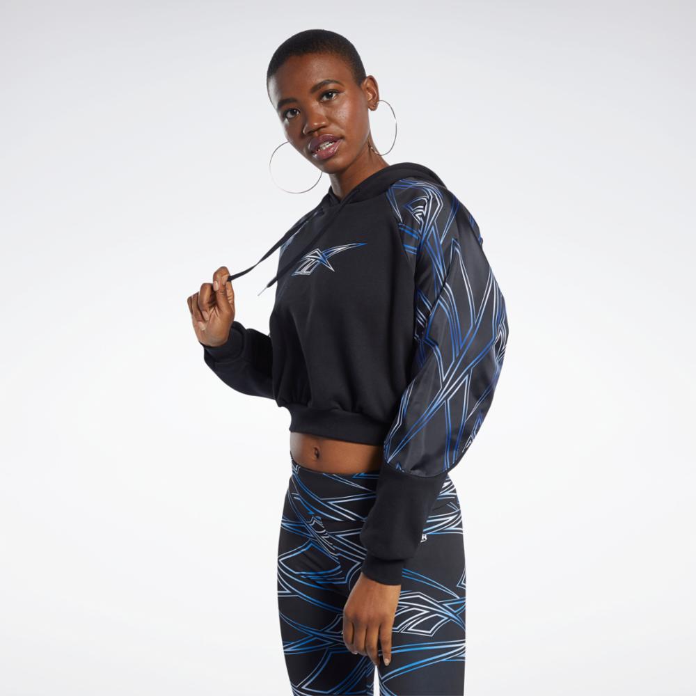 Reebok Apparel Women CL GP AOV HOODIE NOIR