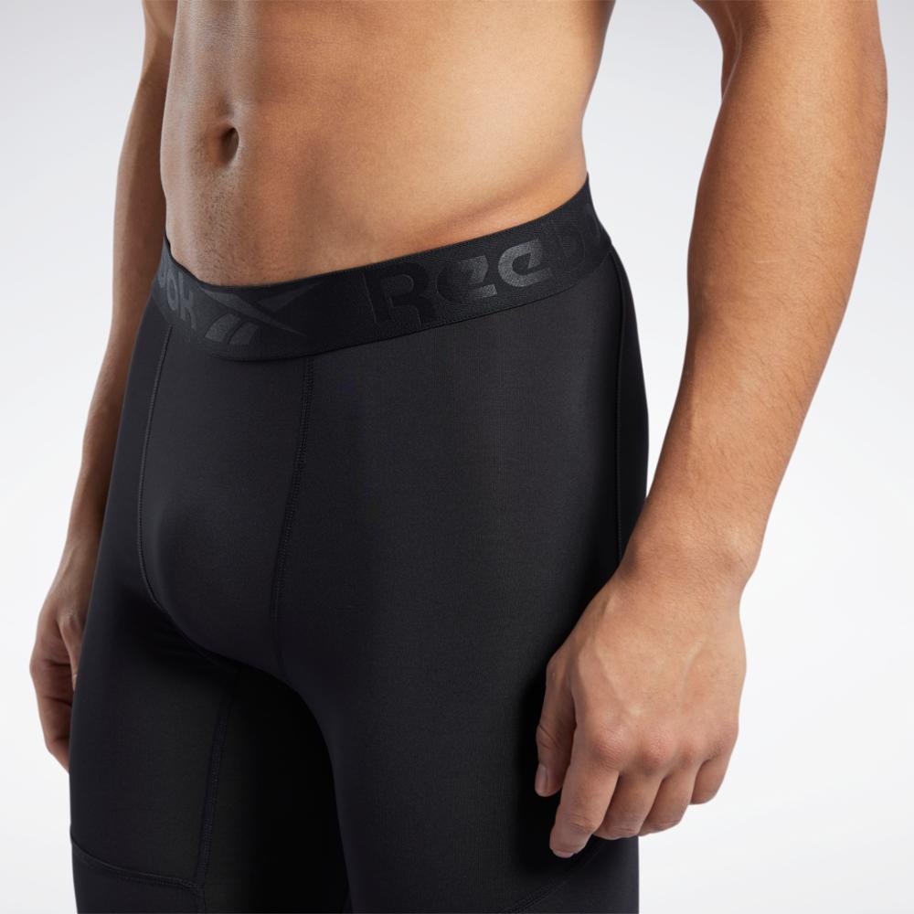 Reebok Apparel Men Workout Ready Compression Briefs BLACK Reebok