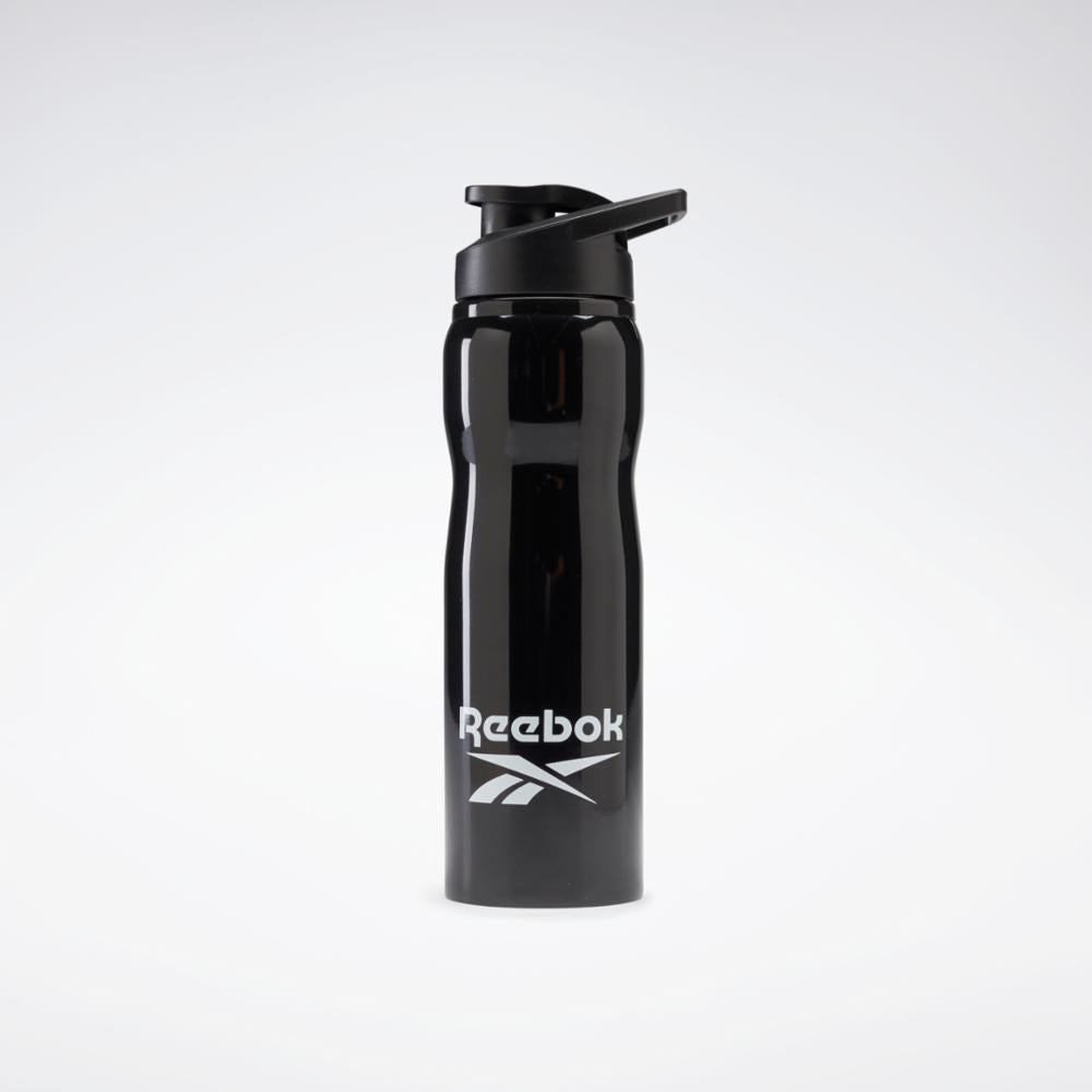 Reebok Apparel Men Training Supply Metal Water Bottle 800ml BLACK