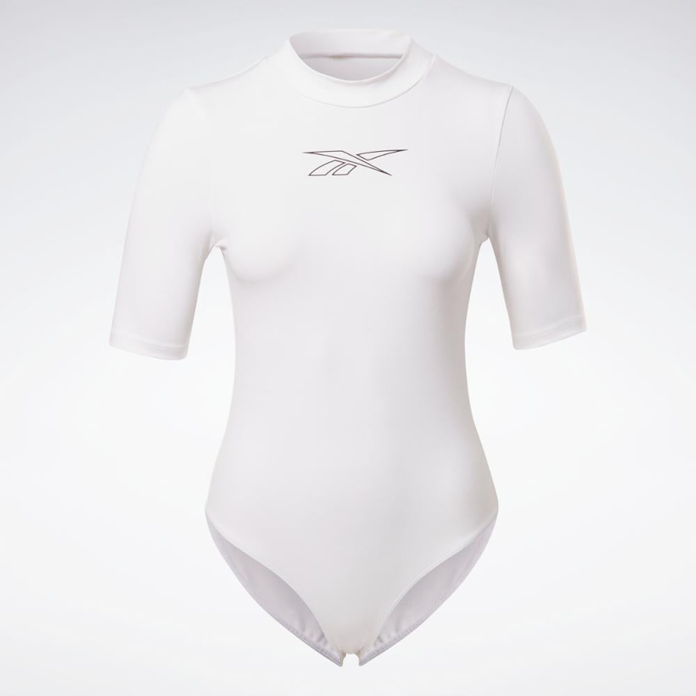 Reebok Apparel Women Studio Bodysuit WHITE