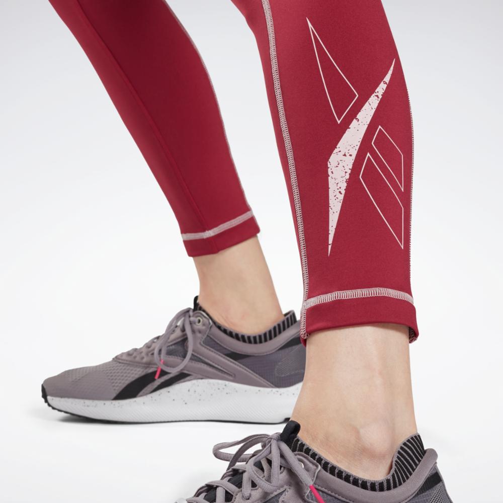 Reebok Apparel Women Workout Ready Big Logo Leggings PUNBER – Reebok Canada