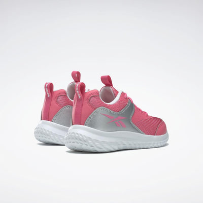 Reebok Footwear Kids REEBOK RUSH RUNNER 4.0 ASTRO PNK/SILVER MET/FTWR WHT