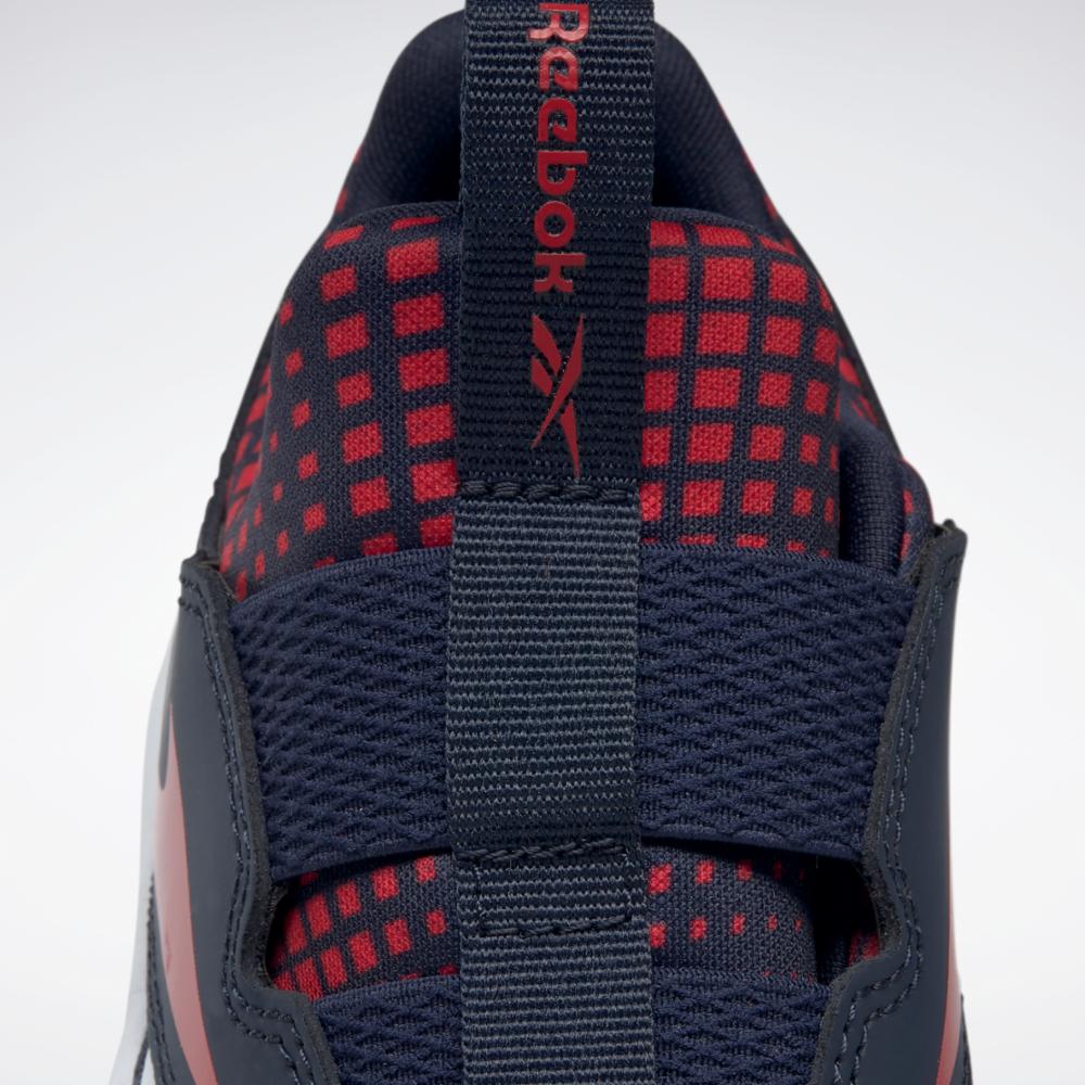Reebok Footwear Kids REEBOK XT SPRINTER SLIP VECTOR NVY/VECTOR RED/FTWR WHT
