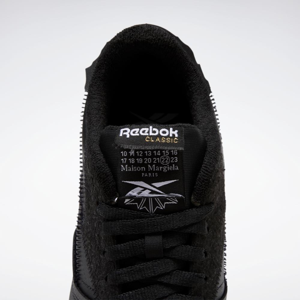 Reebok Footwear Men Maison Margiela Project 0 Classic Leather Shoes BLACK/FTWWHT/BLACK