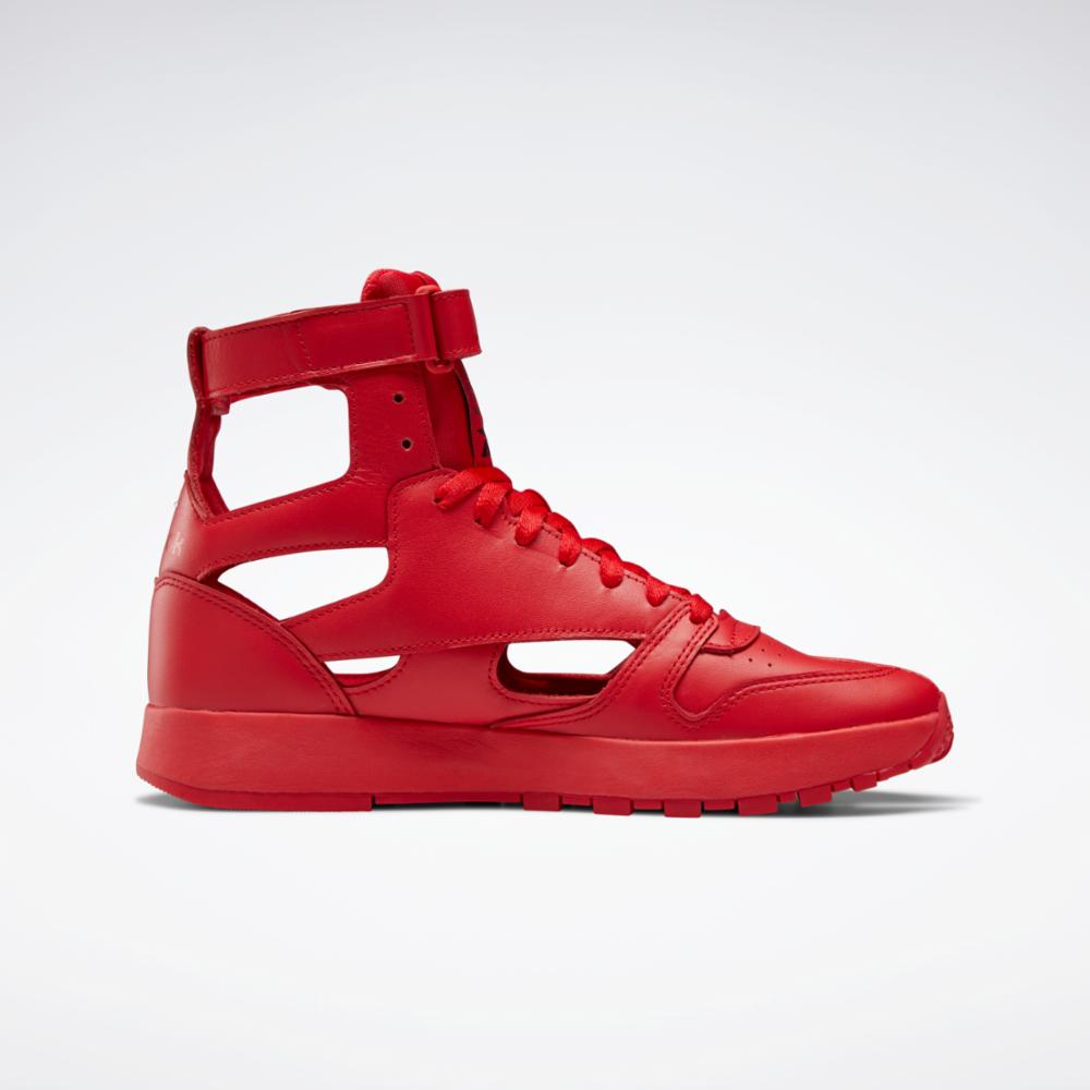 Red colour best sale shoes mens