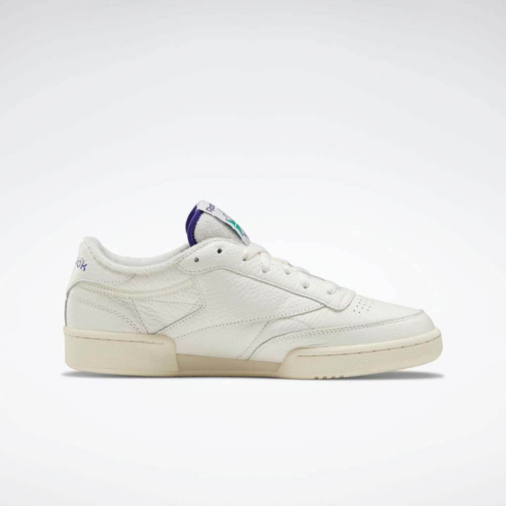 Chaussures Reebok Hommes CLUB C 85 CHALK/ALABAS/BOLPRP