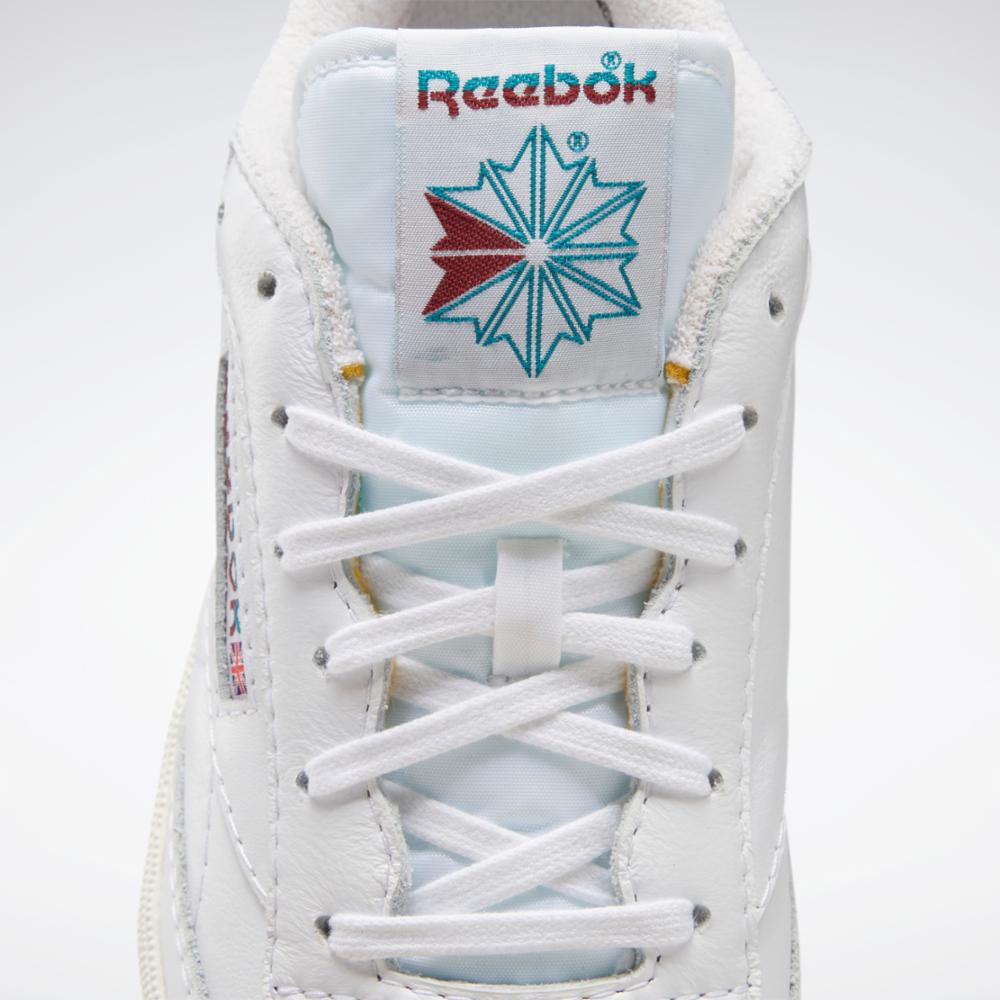 Reebok Footwear Men CLUB C 85 VINTAGE FTWWHT/SEAPTE/CLABUR