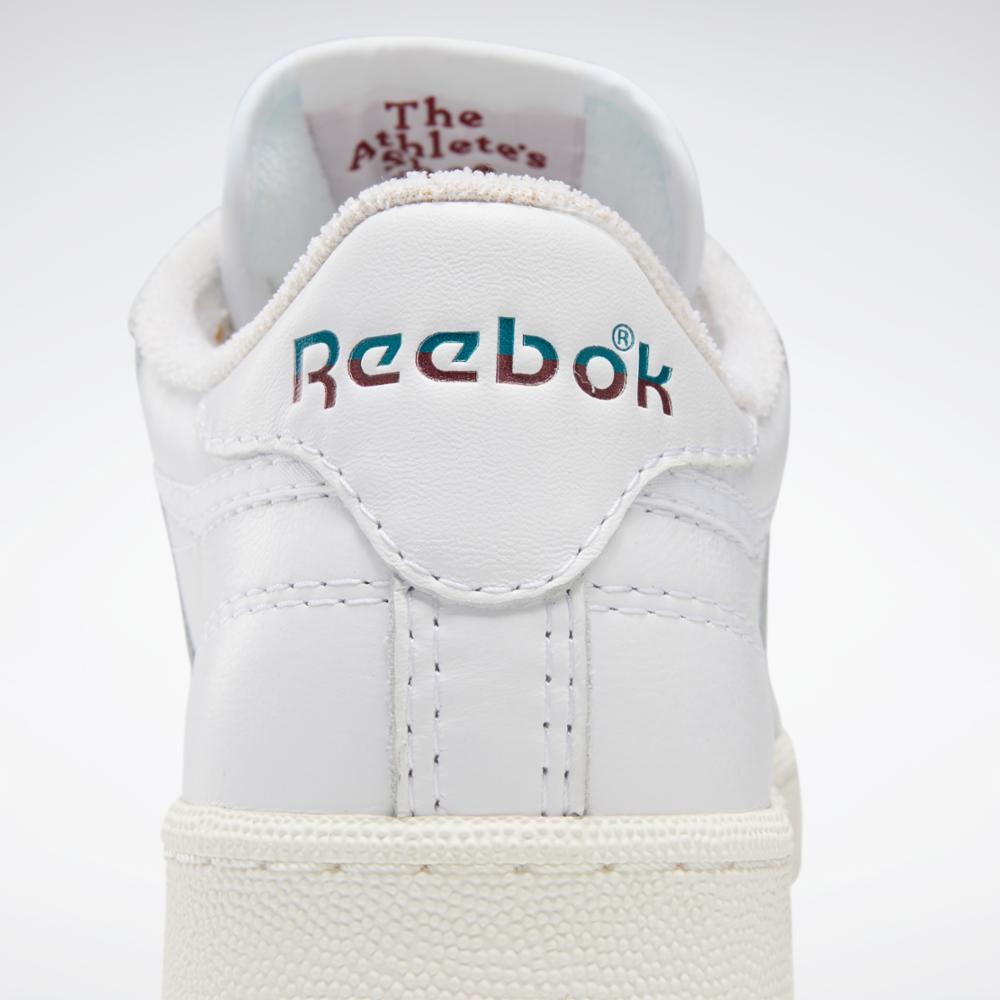 Reebok Footwear Men CLUB C 85 VINTAGE FTWWHT/SEAPTE/CLABUR