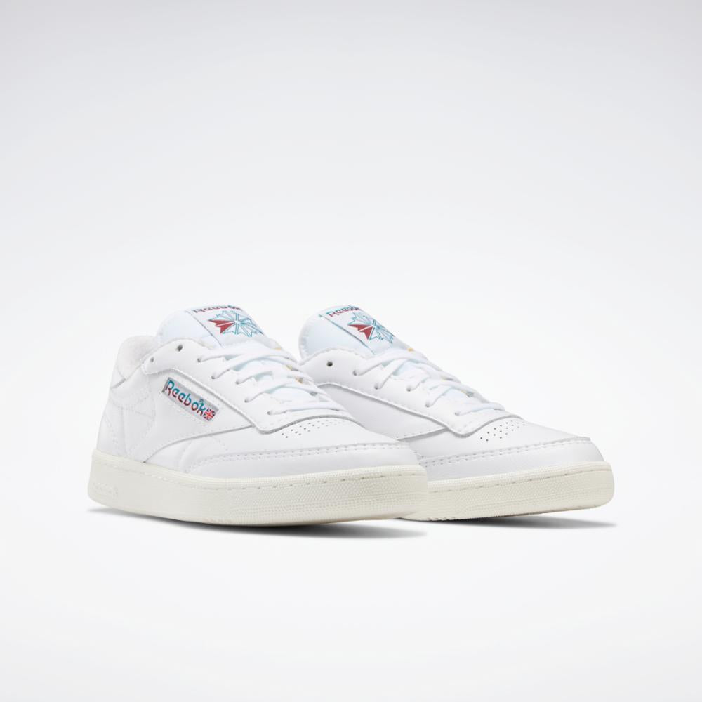 Reebok Footwear Men CLUB C 85 VINTAGE FTWWHT/SEAPTE/CLABUR