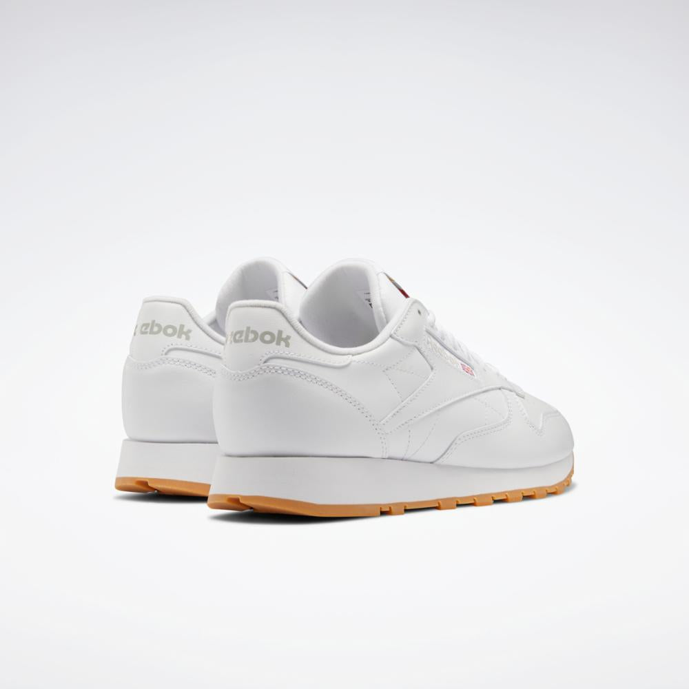 Classic Leather Shoes - Pure Grey 5 / Ftwr White / Reebok Rubber Gum-03 |  Reebok