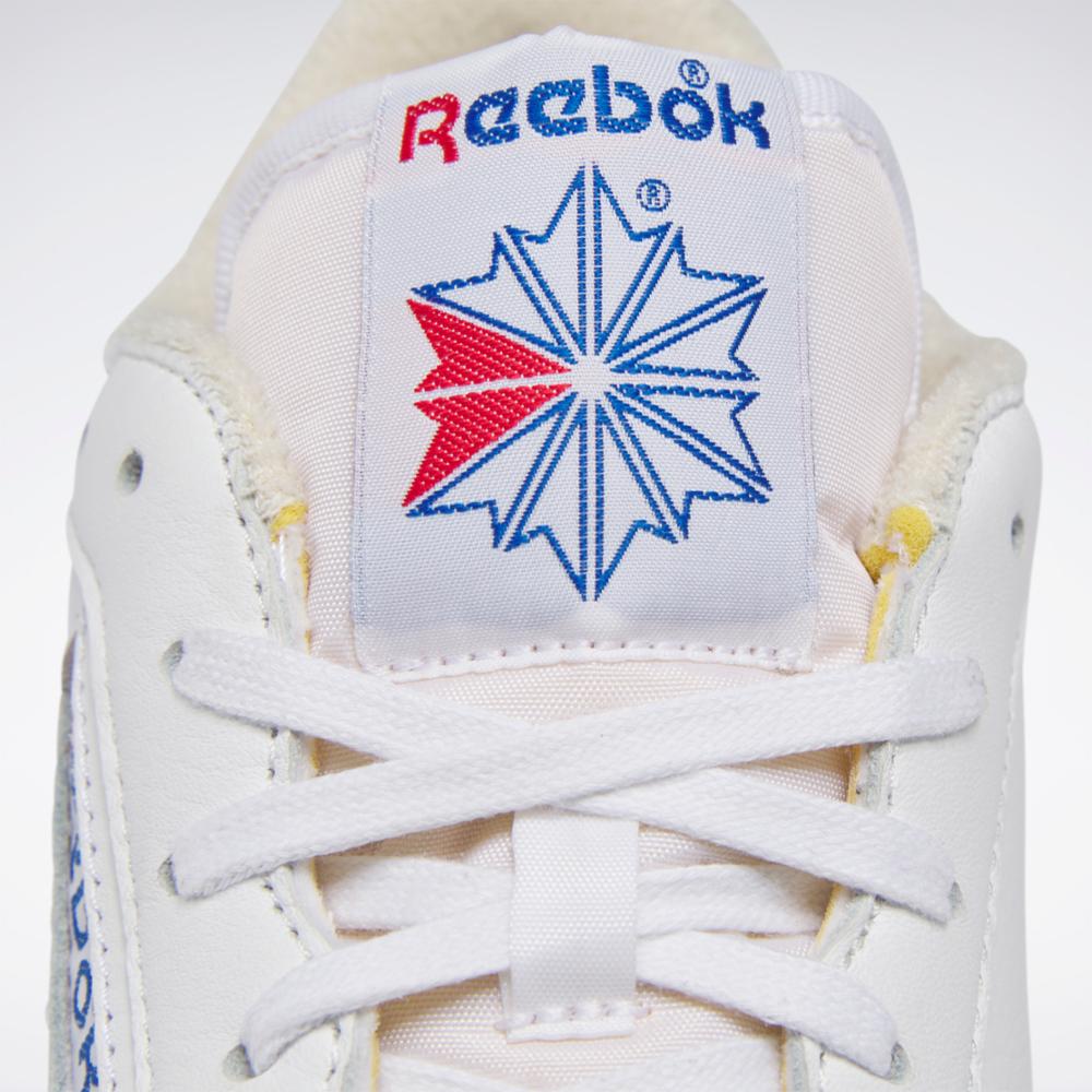 Reebok Footwear Men CLUB C 85 VINTAGE SHOES FTWWHT/ALABAS/VECBLU