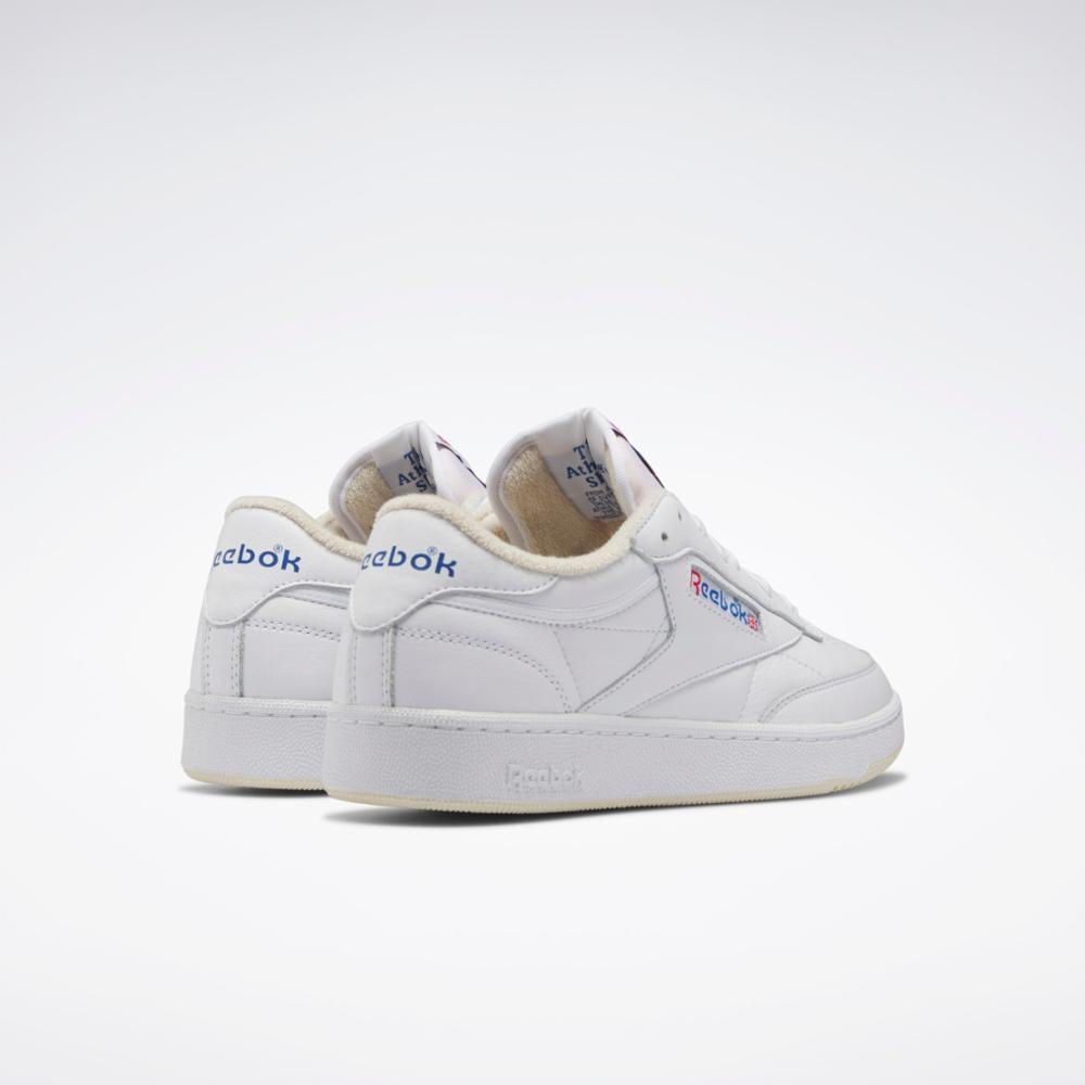 Reebok Footwear Men CLUB C 85 VINTAGE SHOES FTWWHT/ALABAS