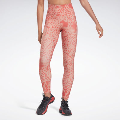 Reebok Apparel Women Lux High-Rise 2.0 Modern Safari Leggings CANCOR